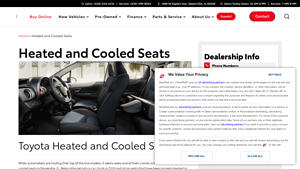 Toyota - Heated and Cooled Seats