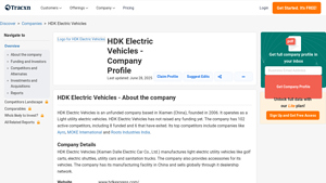 HDK Electric Vehicles - Light Electric Utility Vehicles
