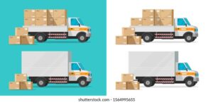 A stock image illustrating transportation vehicles concepts