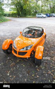 A stock image illustrating trike car concepts
