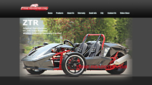 Trike Roadster - ZTR Accessories Manufacturer