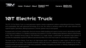 Tritone - 10T Electric Truck