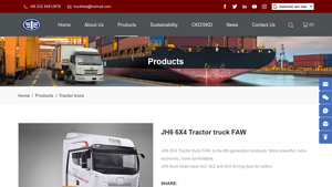 FAW - JH6 6X4 Tractor Truck