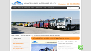 SINOTRUK - 10 Tires 6x4 HOWO NX Tipper Truck