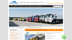 SINOTRUK - 50 Tons HOWO 8x4 Dump Truck Trailer