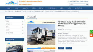 SINOTRUK - 10 Wheels Dump Truck 371HP