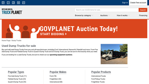 Dump Trucks - Various Types for Sale
