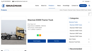 Shacman - X3000 Tractor Truck