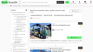 Volvo - F89 46 6x2 Crane Truck