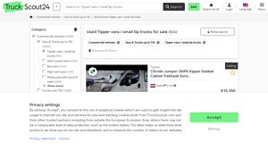 Tipper Vans - Leading Brands Overview