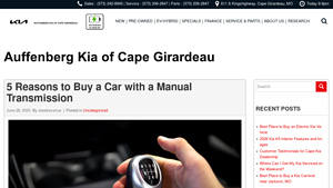 DealerFire - Manual Transmission Benefits