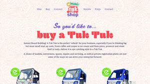 Treo - Electric Tuk Tuk & Cargo Pick Up