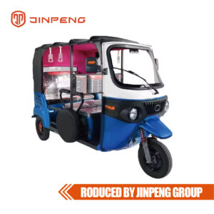 A stock image illustrating tuktuk electric taxi concepts