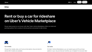 Uber - Vehicle Marketplace