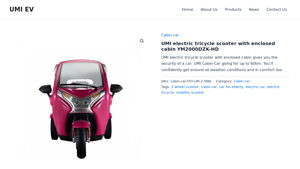 Umiev - Electric Tricycle Scooter