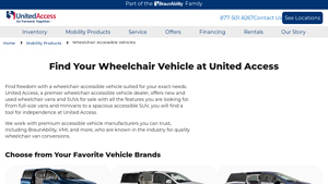 United Access - Wheelchair Accessible Vehicles