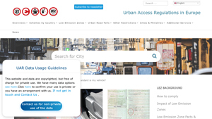 Urban Access - Emission Standards