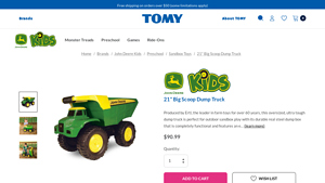 TOMY - 21 Big Scoop Dump Truck