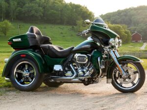 A stock image illustrating used adult 3 wheel motorcycle for sale concepts