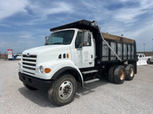 A stock image illustrating used Heavy-duty Dump Truck concepts