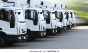 A stock image illustrating used Transport Truck concepts