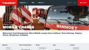 Mammoet - Mobile Cranes