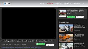 HOWO - 30 Ton Used Dump Truck