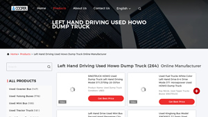 SINOTRUCK - Used HOWO Dump Truck 371/375hp