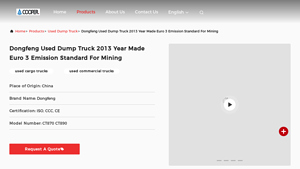 Dongfeng - Used Dump Truck