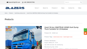SINOTRUK - Used HOWO 6x4 Dump Truck
