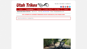 Utah Trikes - Custom Three-Wheel Recumbent Bikes