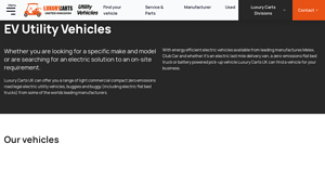 Luxury Carts UK - Electric Utility Vehicles
