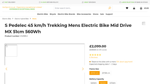 Vansprint - S Pedelec 45 km/h Trekking Mens Electric Bike