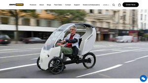 Veemo - Pedal-Assisted Enclosed Electric Vehicle