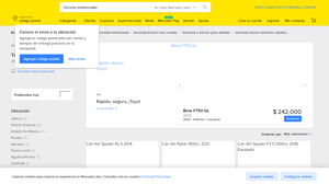 Mercado Libre - Triciclo Motorizado