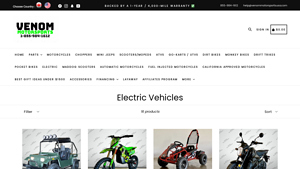 Venom - Electric Mini Jeep & Dirt Bike