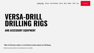 Versa-Drill - V-12 & V-125X Drilling Rigs