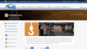Vestil - Engine Hoists & Floor Cranes