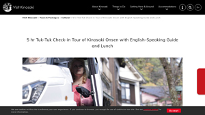 Visit Kinosaki - Tuk-Tuk Check-in Tour