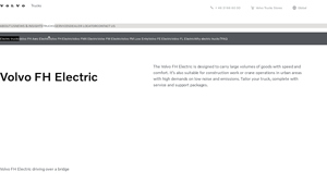 Volvo - FH Electric Truck