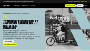 Vufbikes - Triporteur Isotherme Keep Cold