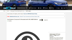 VW - Ford Explorer Crossover EV