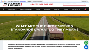Walker Movements - Used Euro 6 Trucks