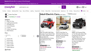 Wayfair - 12V Kids Ride-On Police Car