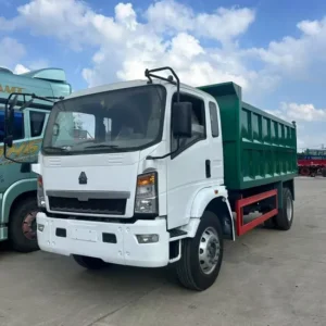 A stock image illustrating weichai Euro 2 Diesel Engine Dump Truck concepts