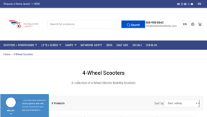 Merits - Pioneer 10 4-Wheeled Outdoor Electric Scooter