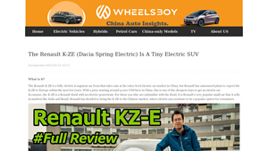 Renault - K-ZE Electric SUV
