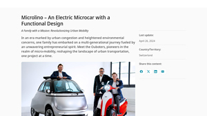 WIPO - Microlino Electric Microcar