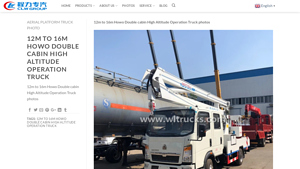 Howo - High Altitude Operation Truck