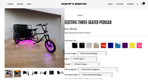 Xion Motors - Pedicab 3 Seater